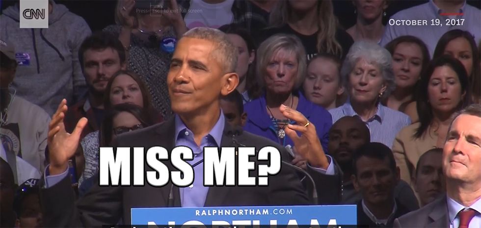 Awful Week Partly Saved By Barack Obama! Wonkagenda for Oct. 20, 2017