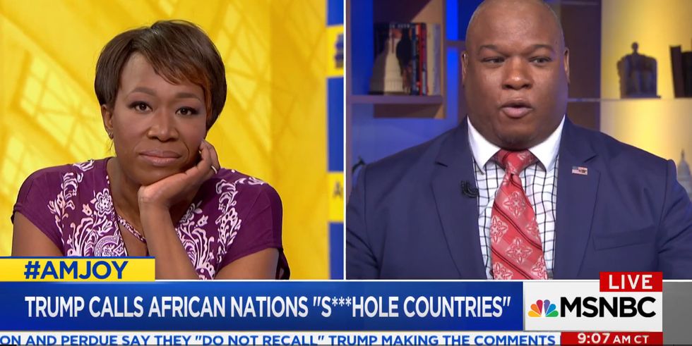 Joy Reid Rips Trump Pastor A New Shithole For Hating Dirty UnAmerican Poors