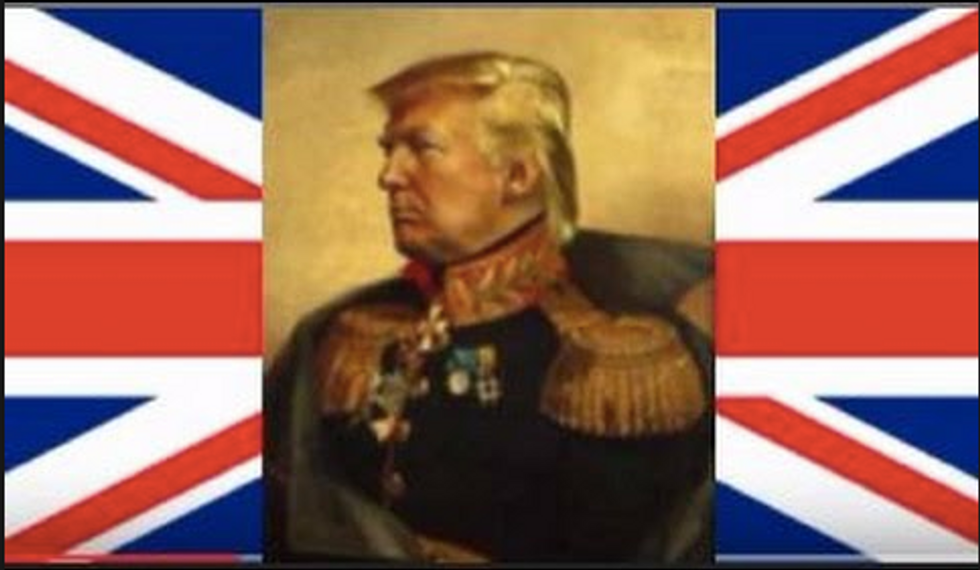 Beta Cuck Trump Cancels England Trip Because He's Scared, Blames Black Guy Obviously