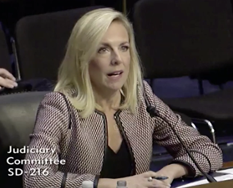 Kirstjen Nielsen So Miserable Working For Trump She Just Might Tear A Mexican Family Apart!