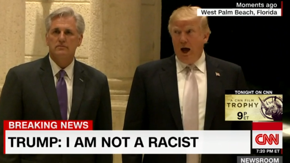 Kevin McCarthy Gives Trump Red And Pink Starbursts, Not The Other Colors, Those Are Shithole Starbursts