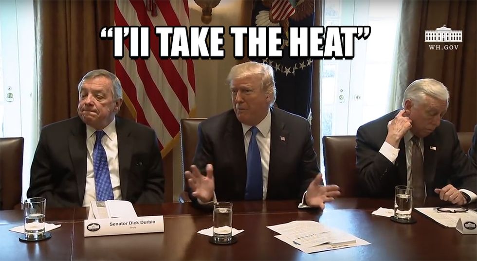 Trump Almost Made Deal On DACA, But Then John Kelly Saved Racists' Day!