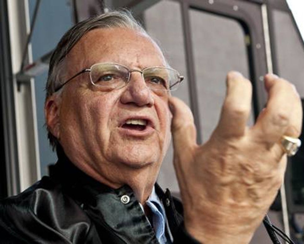 Law And Order President Pardons Joe Arpaio For Patriotically Discriminating Against Messicans