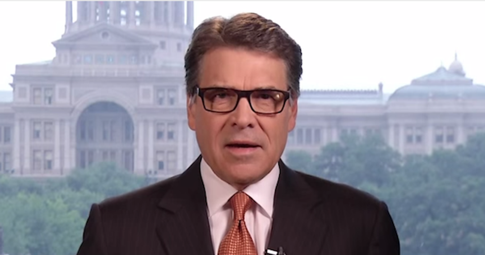 Shhhh, Texas, Everything Will Be Fine When Rick Perry Is President