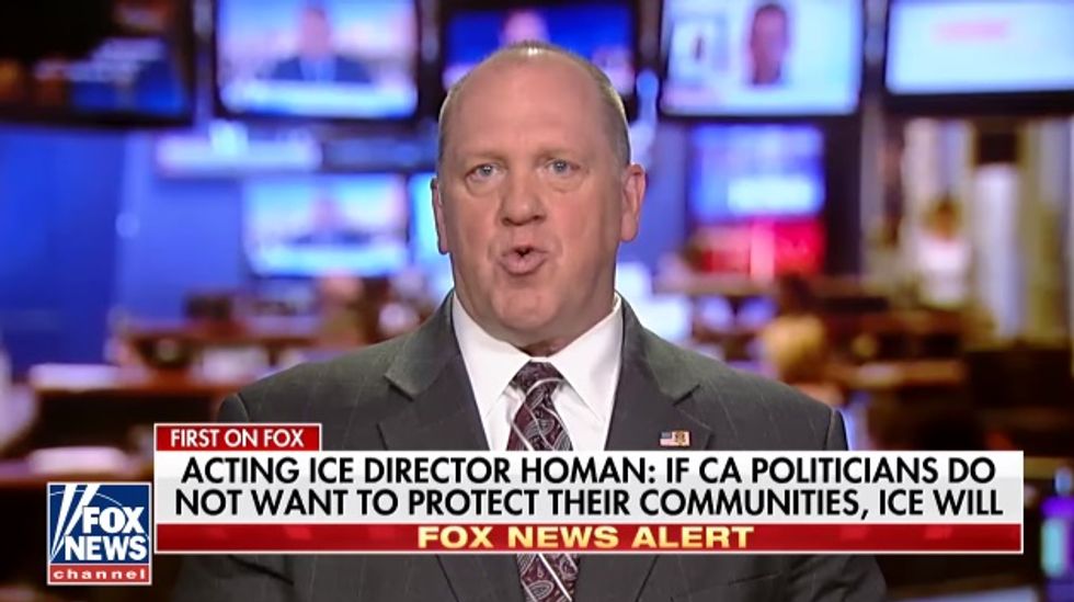Trump ICE Thug Wants To Deport Jerry Brown -- Get This, For *Human Trafficking*