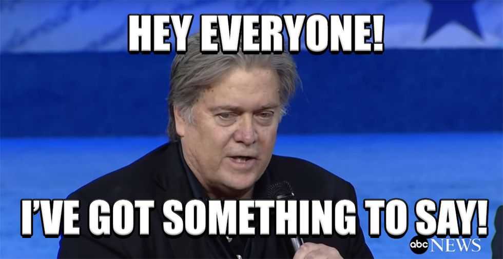 BANNON, BANNON, BANNON! Wonkagenda For Thurs., Jan. 4, 2018