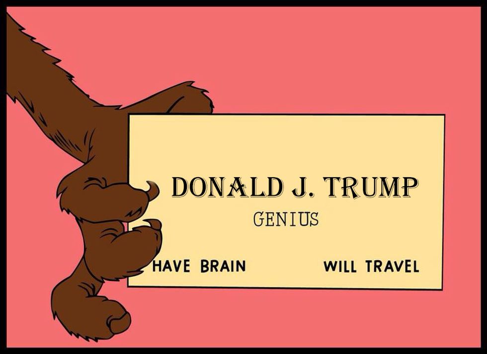 Trump Declares Self 'Like, Really Smart,' Not Dumb Like Everybody Says