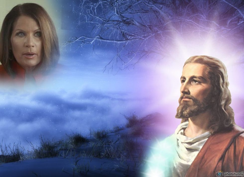 Michele Bachmann Might Run For Franken's Senate Seat ... On A Mission FROM GOD!!