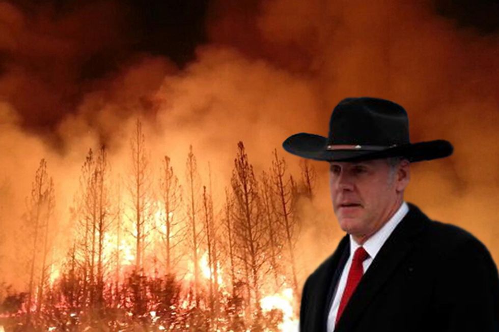 Ryan Zinke Used Wildfire Funds For Fun Helicopter Tour. Good Thing There Aren't Any Wildfires!