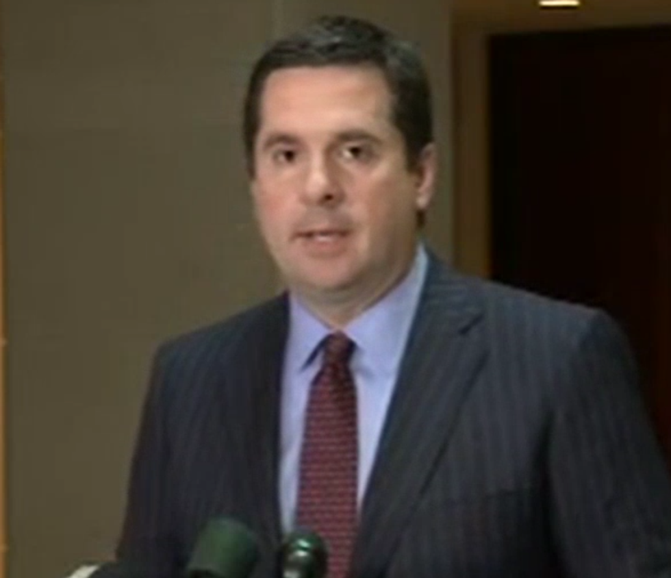 Dumbass Trump Slut Devin Nunes Needs To SIT. THE. FUCK. DOWN.