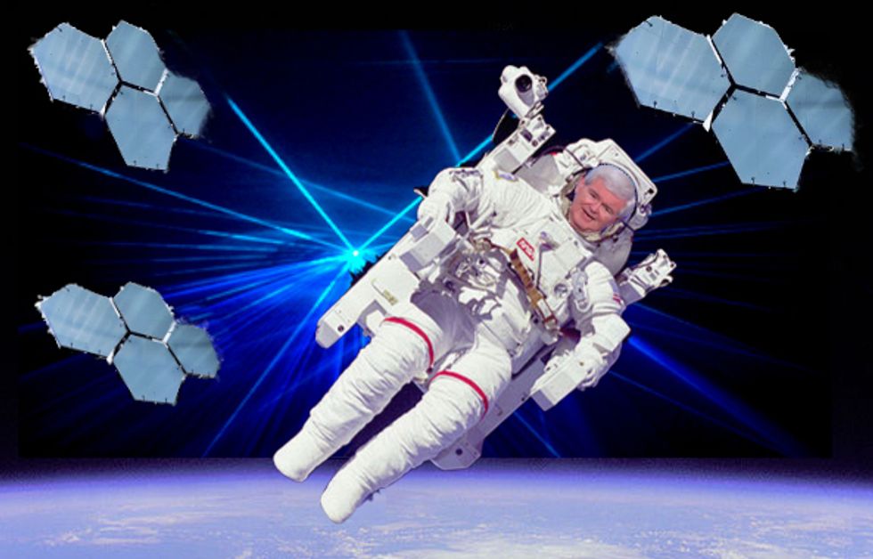 Newt Gingrich Predicts Huge Republican Landslide In 2018, ON THE MOON