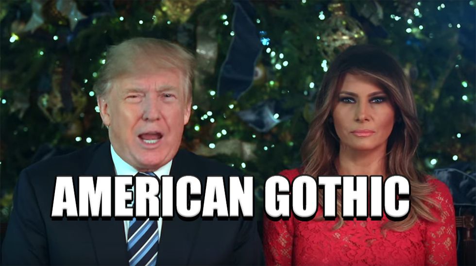 Trumps Got Richer ... IN LOVE! Just Kidding. Wonkagenda For Tues., Dec. 26, 2017