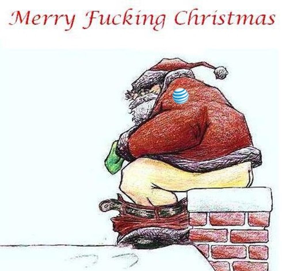 AT&T Follows All Those Tax-Cut Bonuses With Thousands Of Tax-Cut Layoffs, Merry Goddamn Christmas