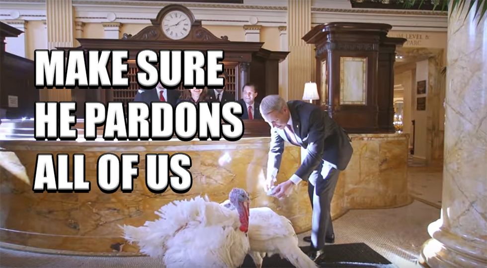 Trump To Practice Presidential Pardons. Wonkagenda For Tues., Nov. 21, 2017