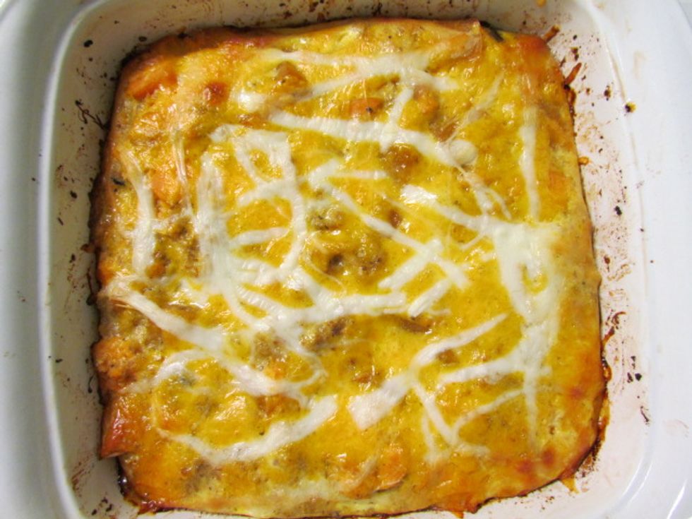 Eat This Leftover Stuffing Strata For Every Meal You Can, Until You Run Out Of Stuff
