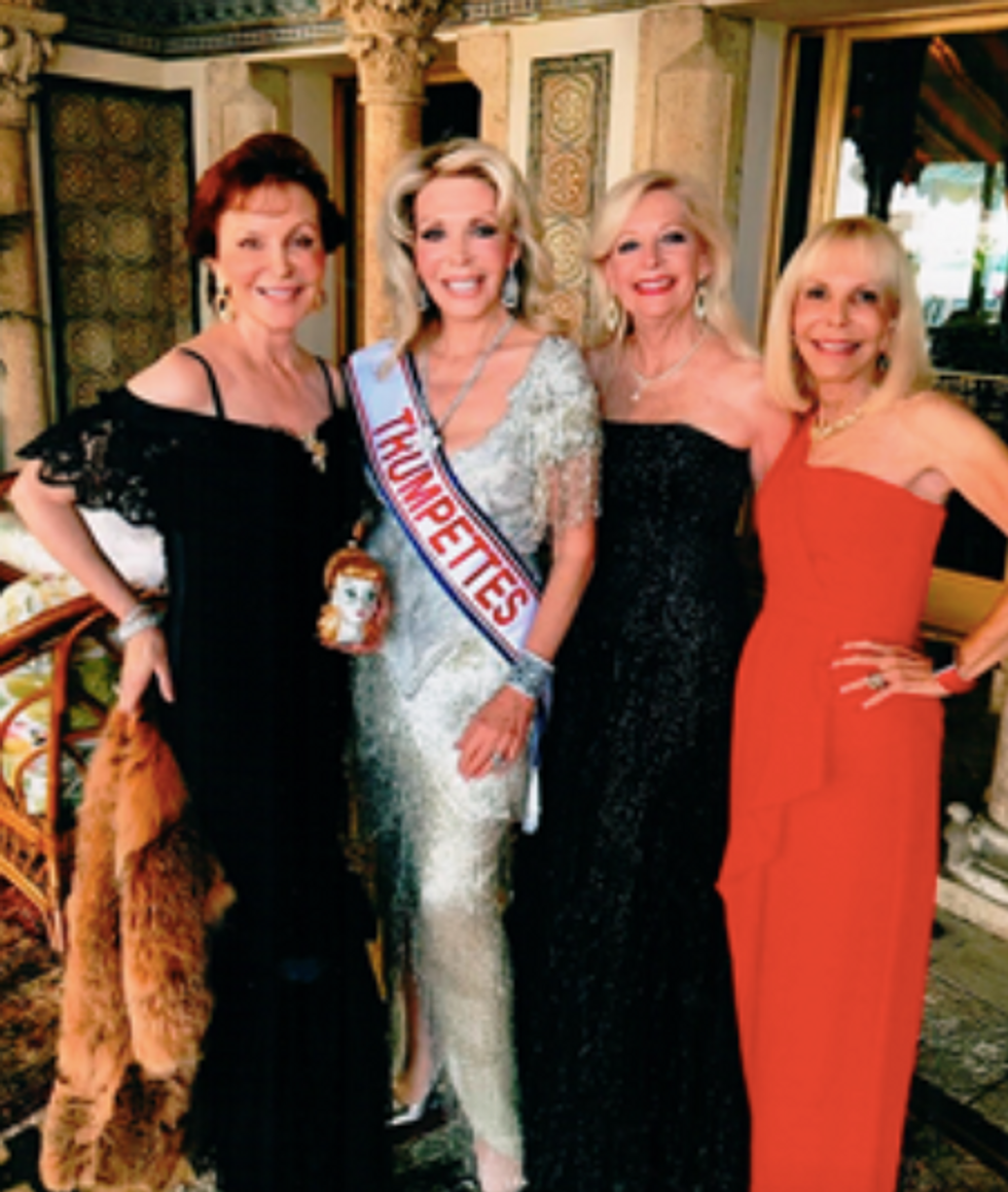 Mar-A-Lago Partygoers Fete Their Favorite Charity: Donald Trump