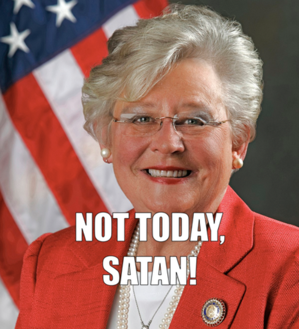 Alabama Governor Kay Ivey Does Not Have Time For Mitch McConnell's Shit!