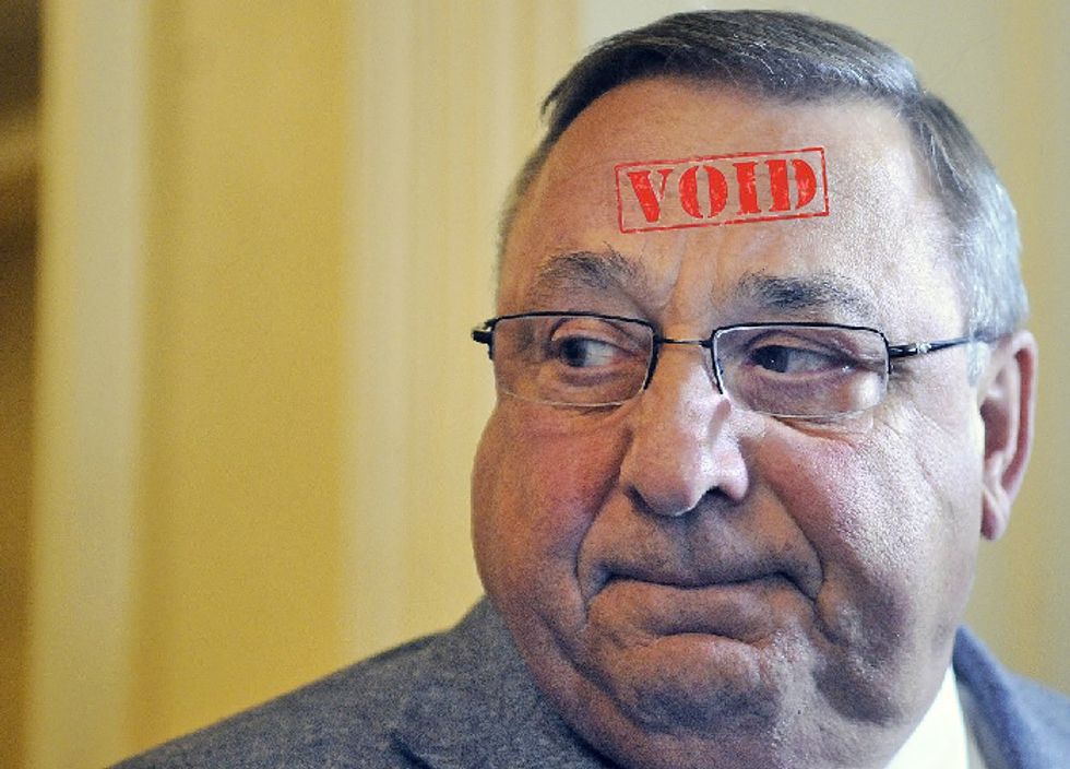 Maine Voters Cram Medicaid Expansion Down Asshole Gov. Paul LePage's Throat