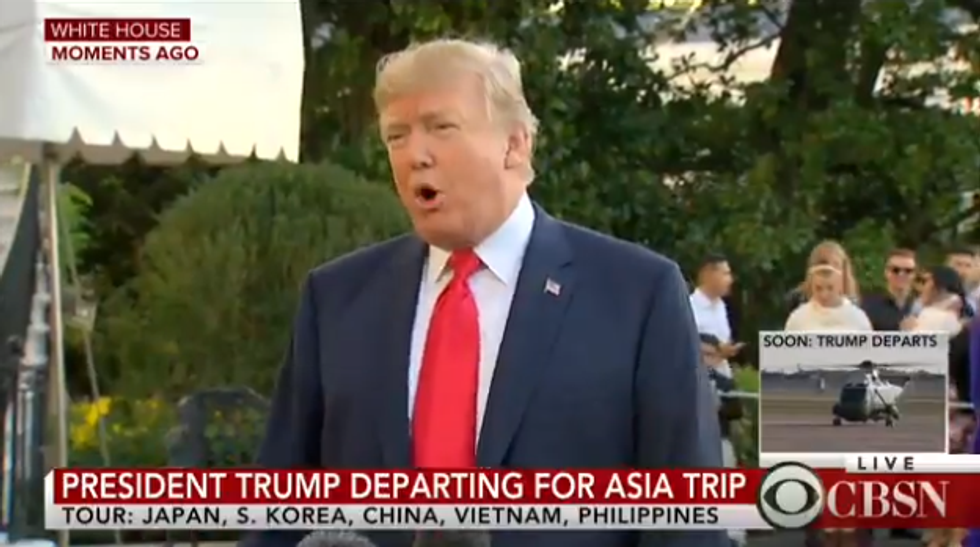 Trump So Sad He Can't Be Tinpot Dictator Like They Have In North Korea :(