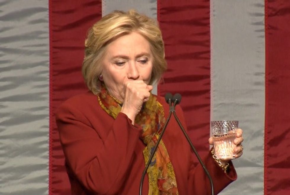 Hillary Clinton Has Brain Pneumonia, Trump Demands To Be Sworn In Immediately