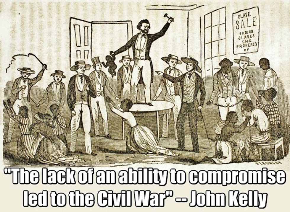 John Kelly Just Wondering Why We Couldn't 'Compromise' On Slavery