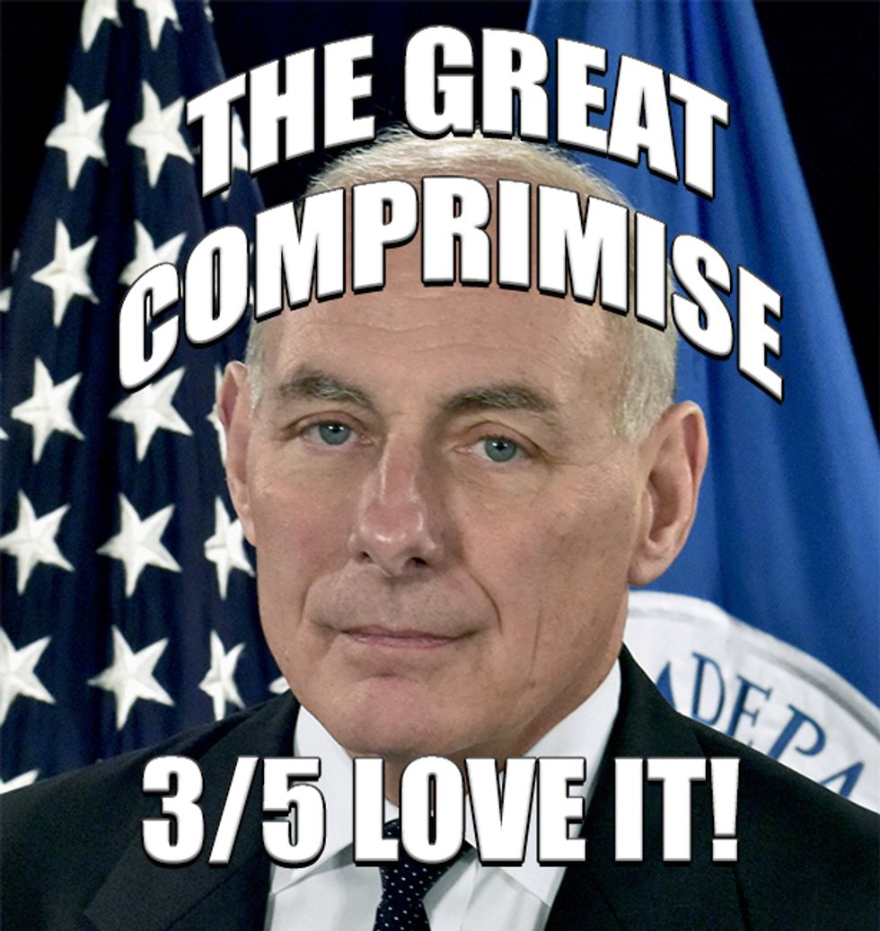 John Kelly Submits To Dark Side. Wonkagenda for Wed., Nov. 1, 2017