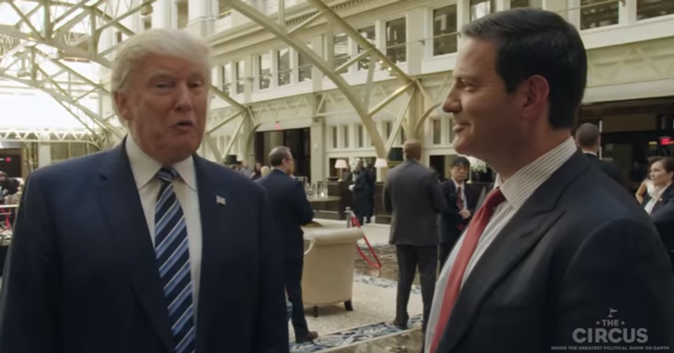 'Journalist' Mark Halperin Has World's Most Adorable Crush On Donald Trump