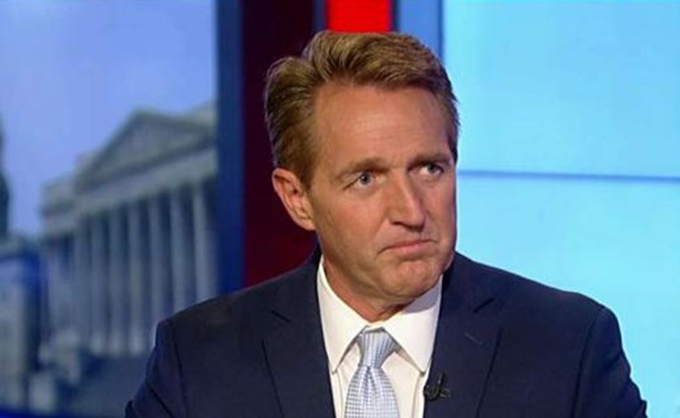 Jeff Flake: Fuck YOU, Fuck YOU, Fuck YOU, Fuck TRUMP, Bob Corker's Cool, I'm Out