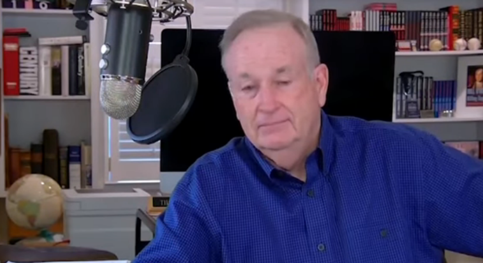 Bill O'Reilly So Mad God Forced His Penis Into All Those Precarious Situations