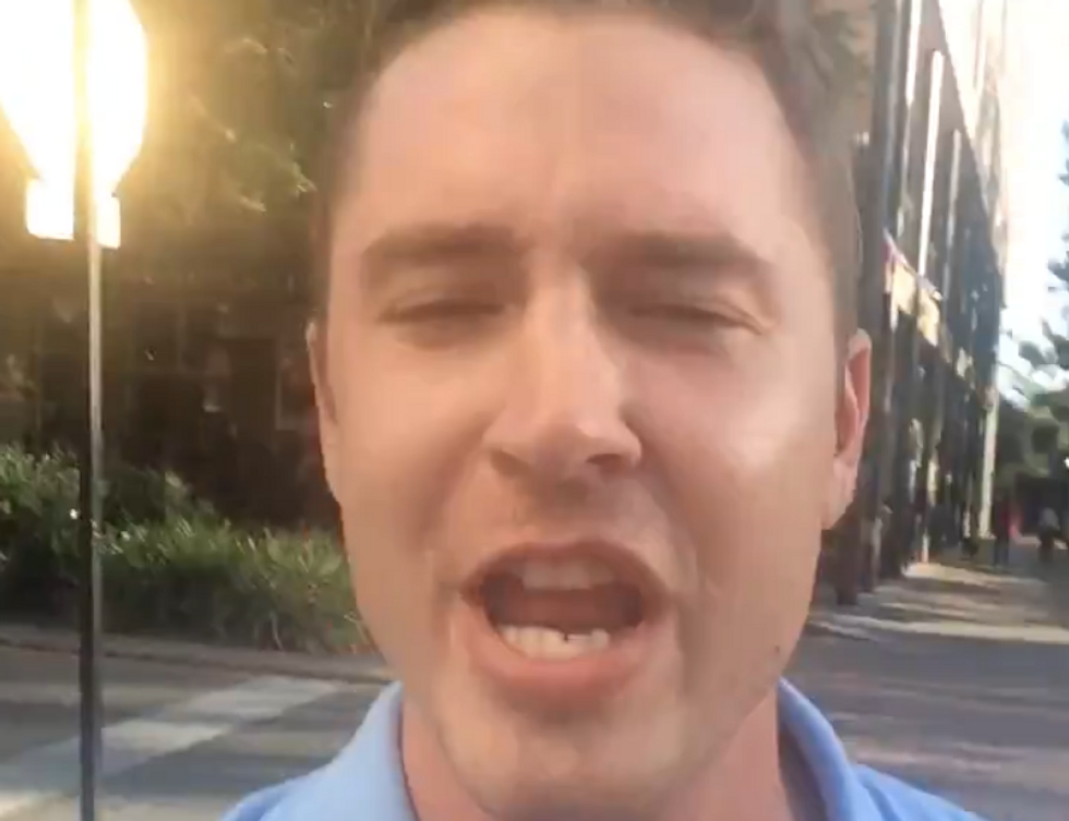Big Tough Nazi Throws Hissy Fit At Bar That Won't Give Him Free Beer
