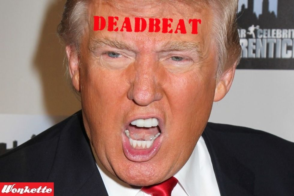 Deadbeat Donald Trump: A Cheap Bastard Who Stiffed Top Campaign Staff. Surprise?