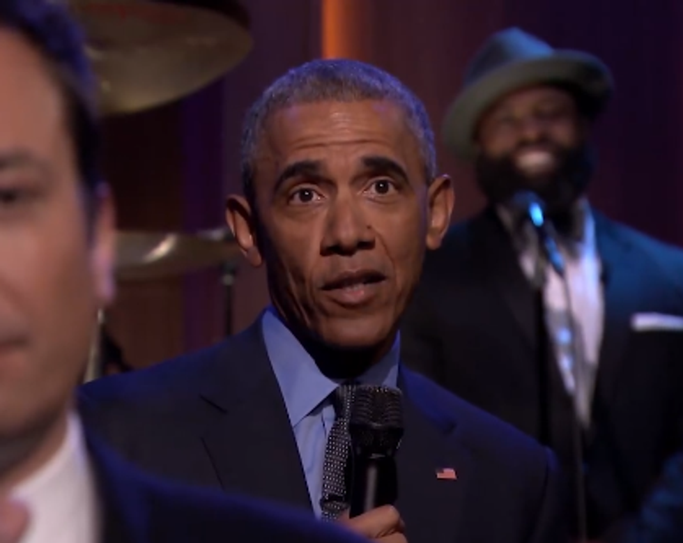 Barack Obama Can Slow-Jam Us ANY TIME. Your Weekly Top Ten.