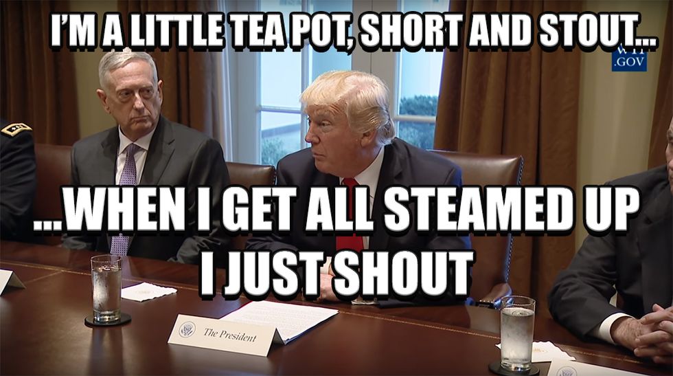 White House Tries To Distract Trump. Wonkagenda For Tues., Oct. 10, 2017