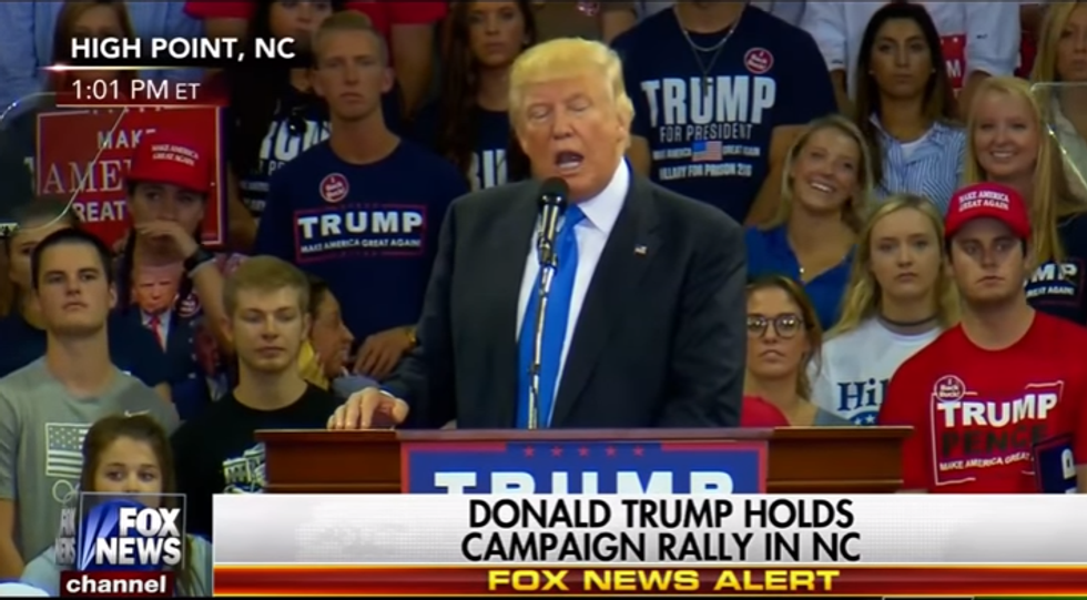 Donald Trump Doesn't Want To Admit Refugees Because He's A Racist, Dammit, A RACIST!