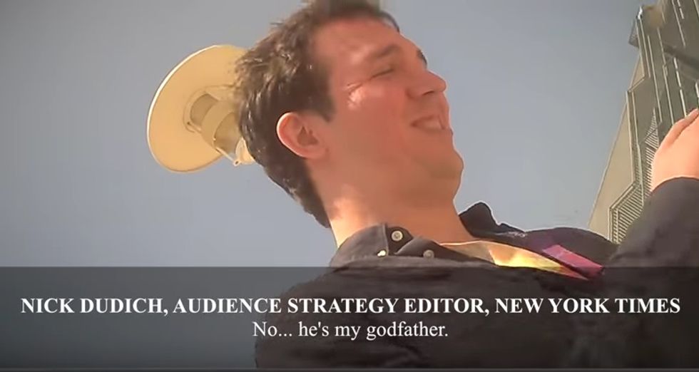 James O'Keefe Goes Undercover at New York Times, Finds This Asshole