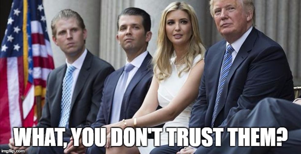 Did Ivanka And Her Homely Older Brother Try To Have Tiffany Trump 'Bumped'? WHOA IF TRUE!