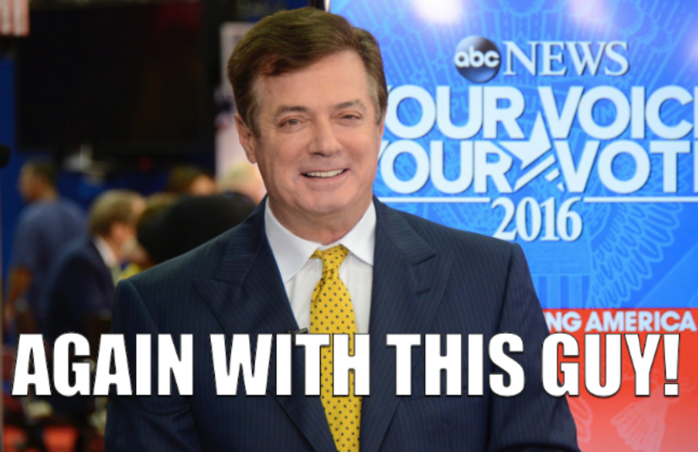 If He's Going Down, Paul Manafort Will Take Half Of DC Down With Him