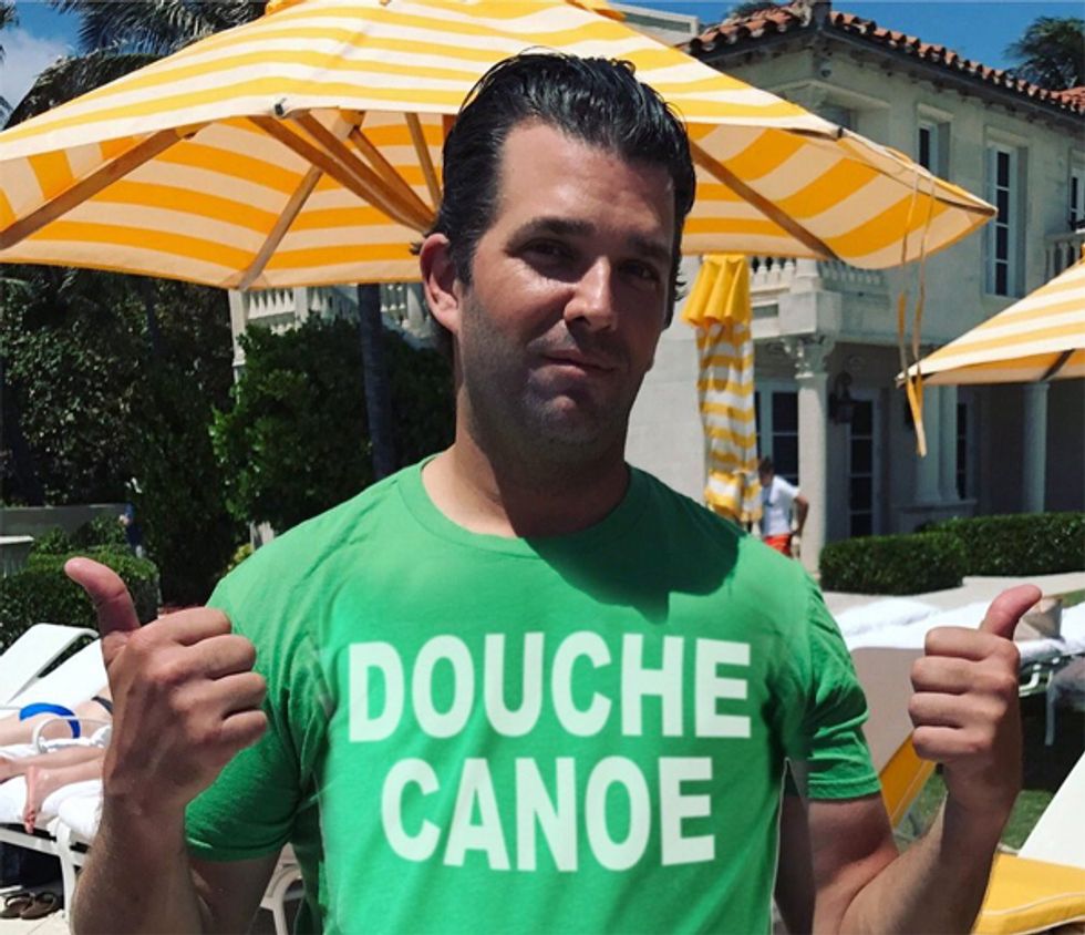 Trump Jr. Fires Secret Service. Not Suspicious. Not Suspicious At All