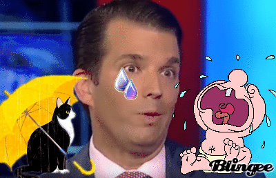 Inconsolable Donald Trump Jr. Wishes Daddy Wouldn't Be President No More!