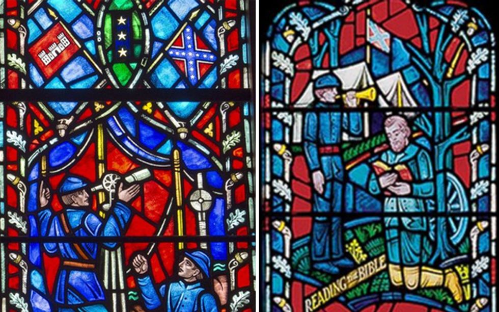 Washington National Cathedral Removing Confederate Stain From Glass Windows