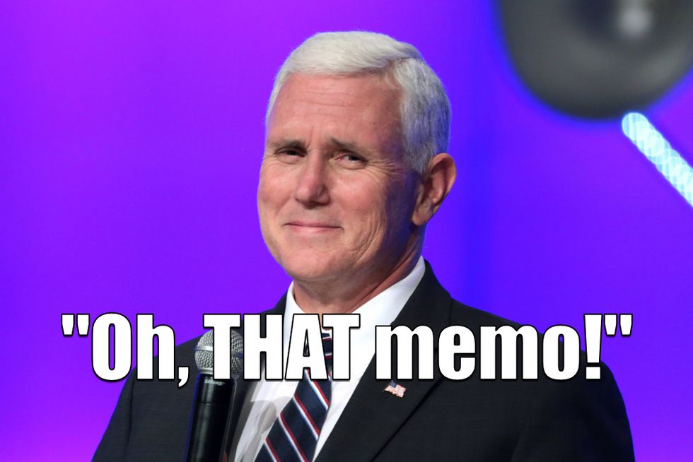What the Darn-Diddly-Doodily? Did Mike Pence Make Another Fib?