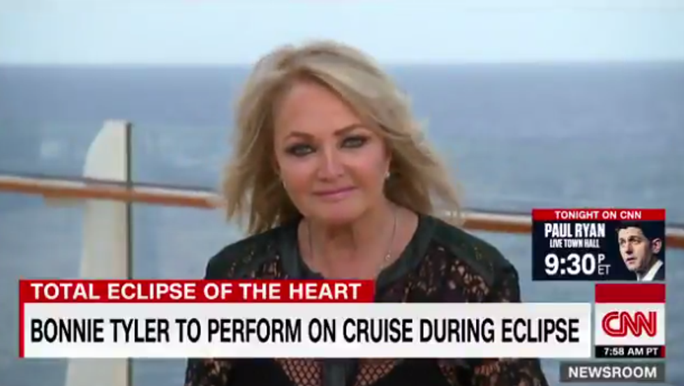 Wonkette's Gone Eclipsin', So Here's Bonnie Tyler And An Open Thread