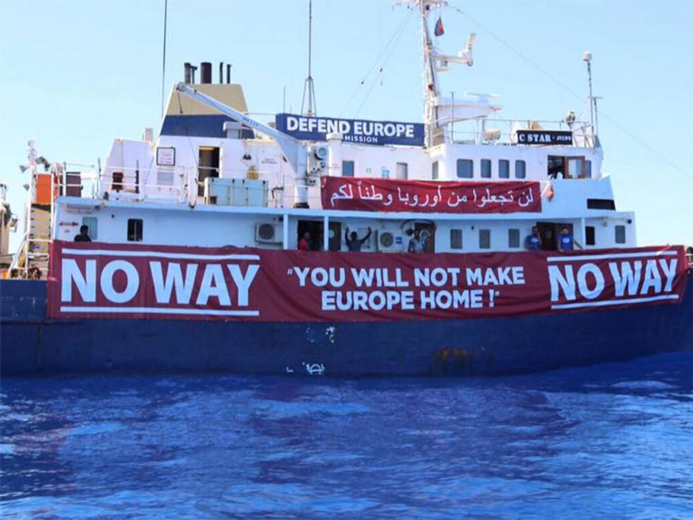 Nice Time! Refugee Rescue Group Comes To Aid Of Sea-Nazis After Their Hitlerboat Breaks Down