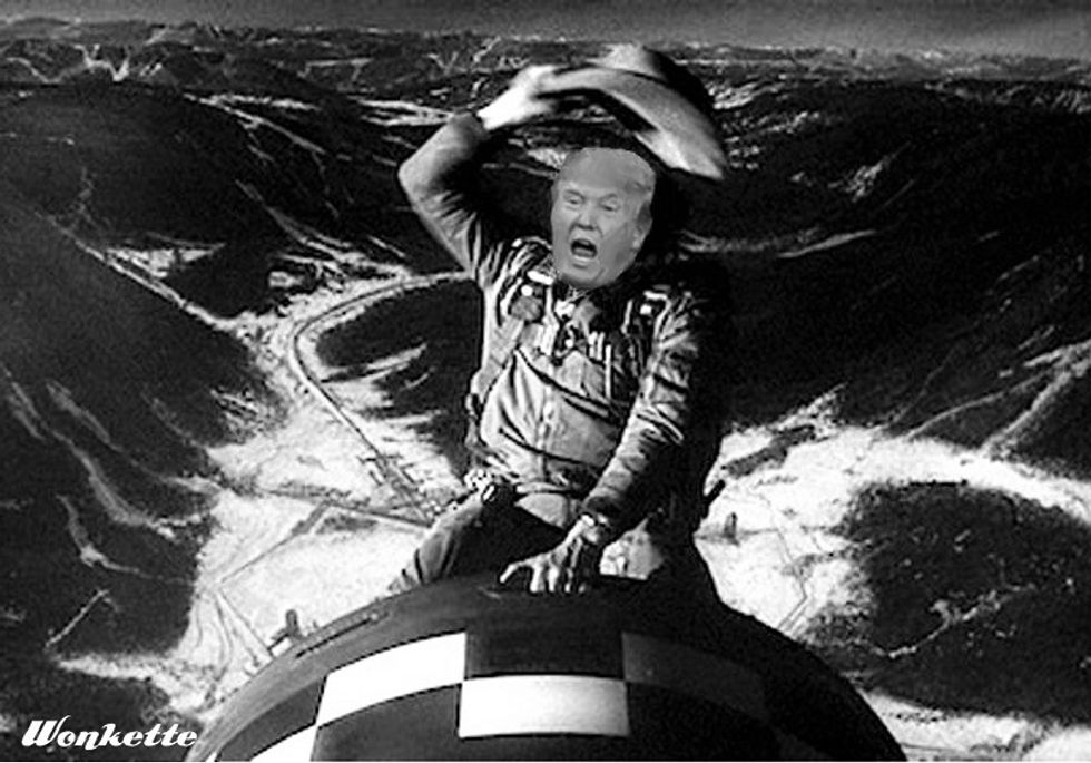 Trump Wishes He Had A Doomsday Machine. Wonkagenda For Thurs., Aug. 10, 2017