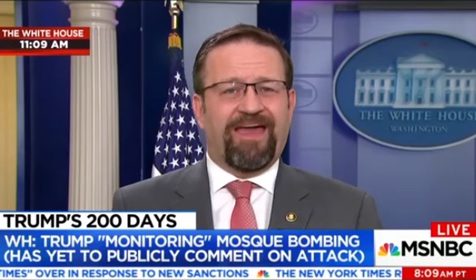 OK, Which Of You Libs Faked The Minnesota Mosque Bombing? Seb Gorka Is Just Asking!