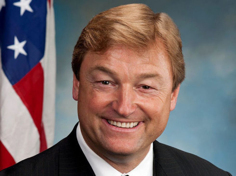 Dean Heller Goes Dumpster Fire Diving