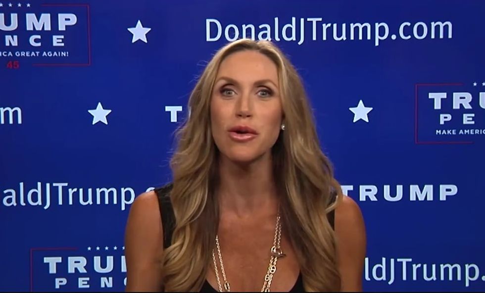 Lara Trump Doin' Propaganda Shit For The Facebooks, Totally Normal-ish!