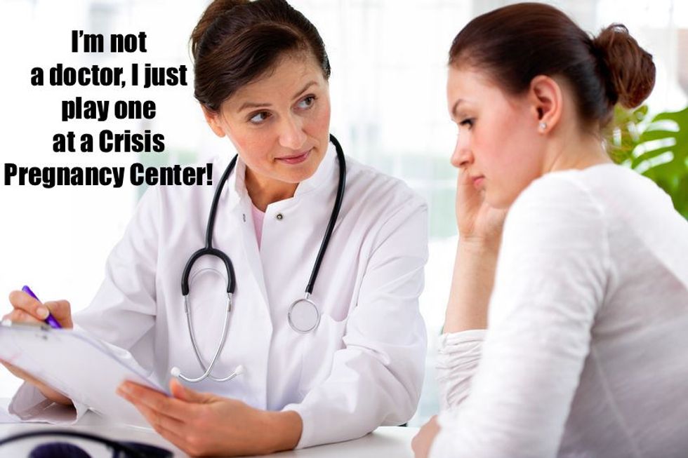Crisis Pregnancy Centers: 'You May Not Need An Abortion' Because Maybe God Will Murder Your Baby!
