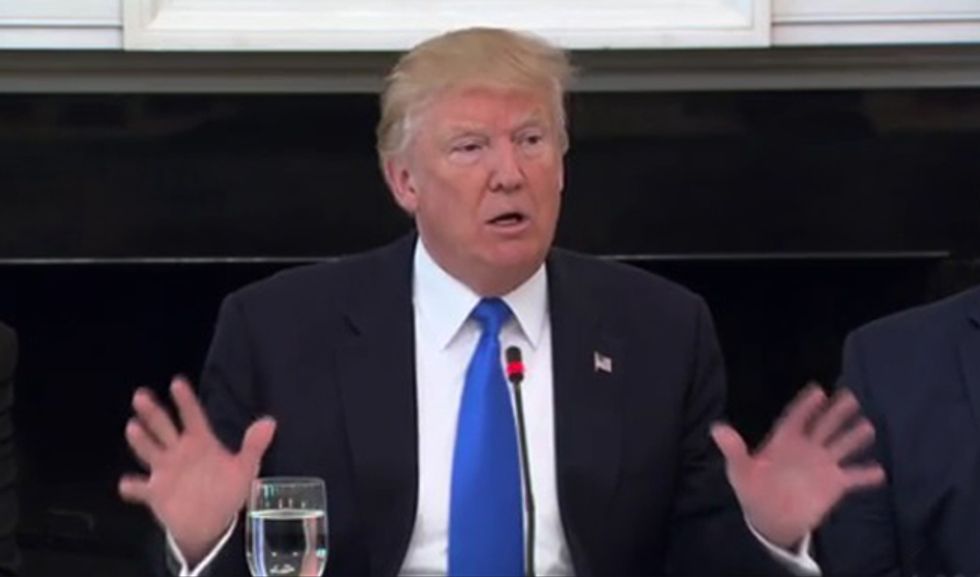 Donald Trump Makes Healthcare Words, But All The Words Are 'Garp?'