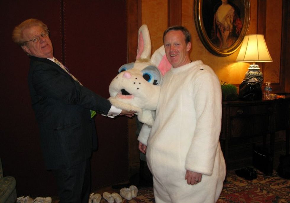 Sean Spicer's Long National Nightmare Is Over